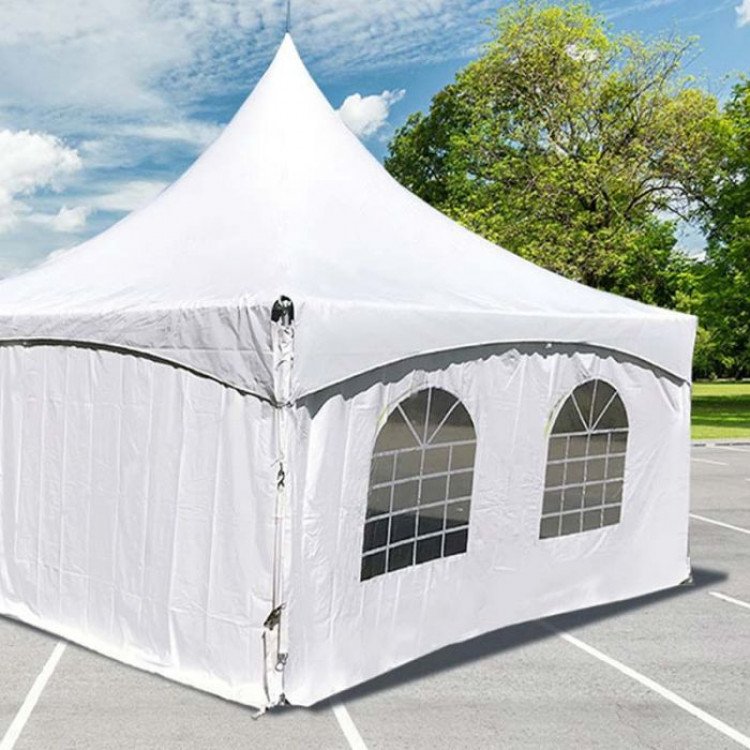 Enclosed 20 x 20 High Peak Tent Rental Kappel Party Rentals LLC