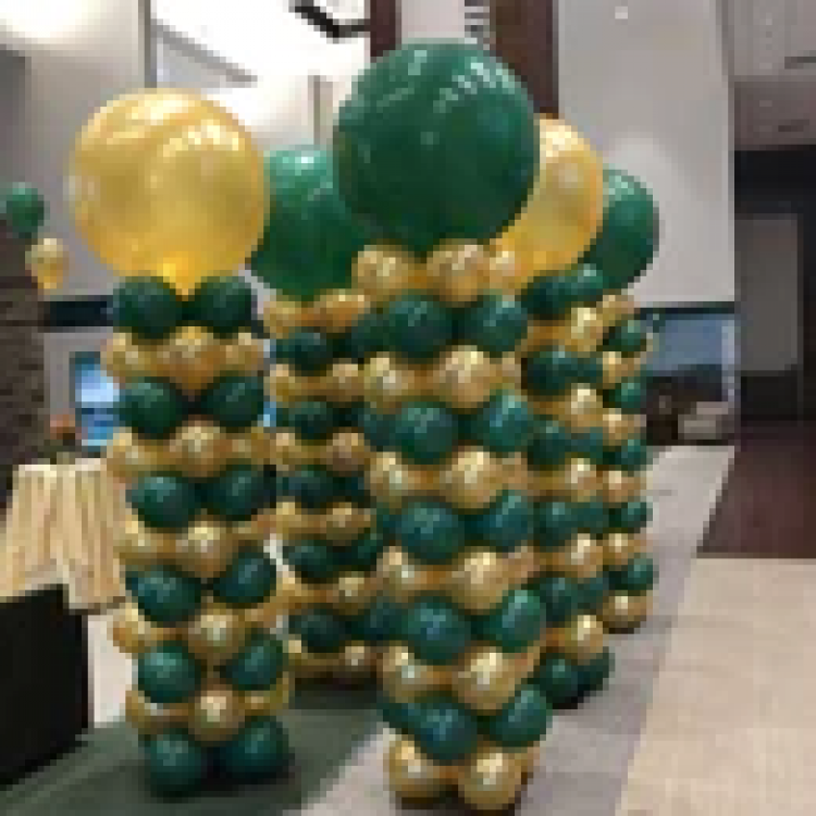 7 Foot Basic Balloon Column Kappel Party Rentals LLC Hicksville NY